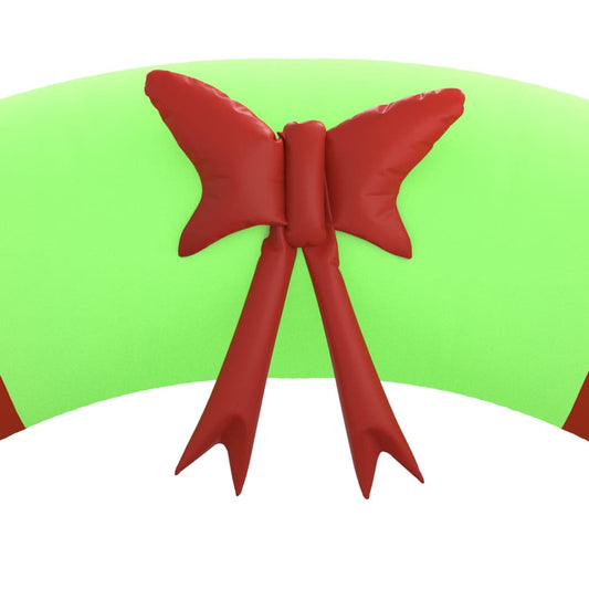 NNEVL Christmas Inflatable Santa & Snowman Arch Gate LED 270 cm